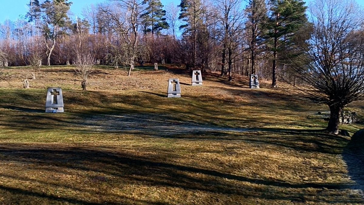 Ležáky - vesnička, která zmizela. Osud vypálené osady ilustruje Jaromír 99